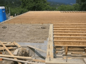 basement for straw bale house