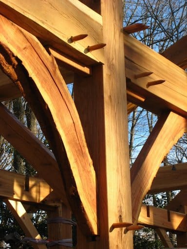 straw bale timber frame