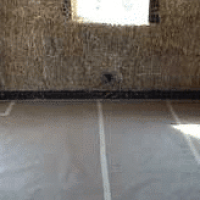 protecting floor before plastering