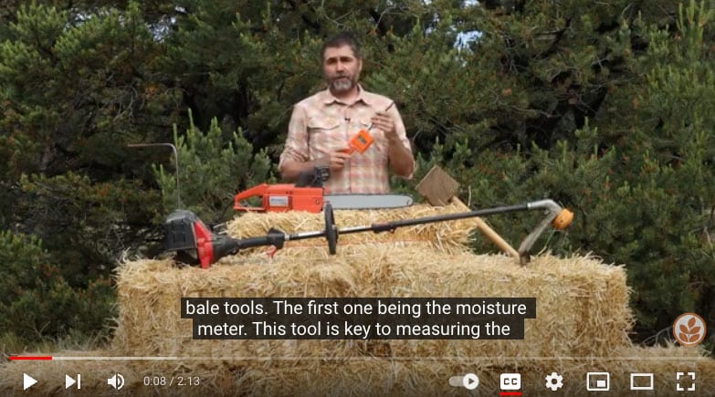 5 essential tools of straw bale construction video
